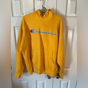 Champion logo hoodie